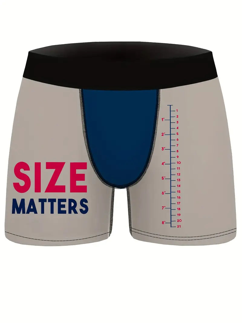 Men's Boxer Briefs - Size Matters