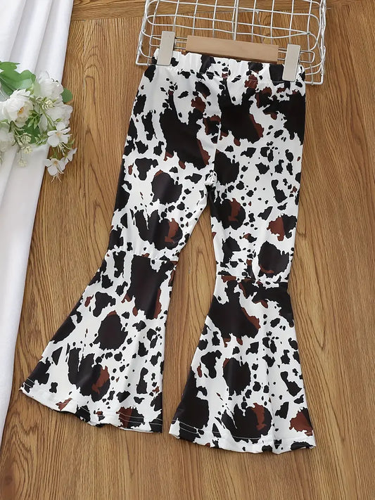 Stockyard Staples:  Brown/Black Cow Bell Bottoms