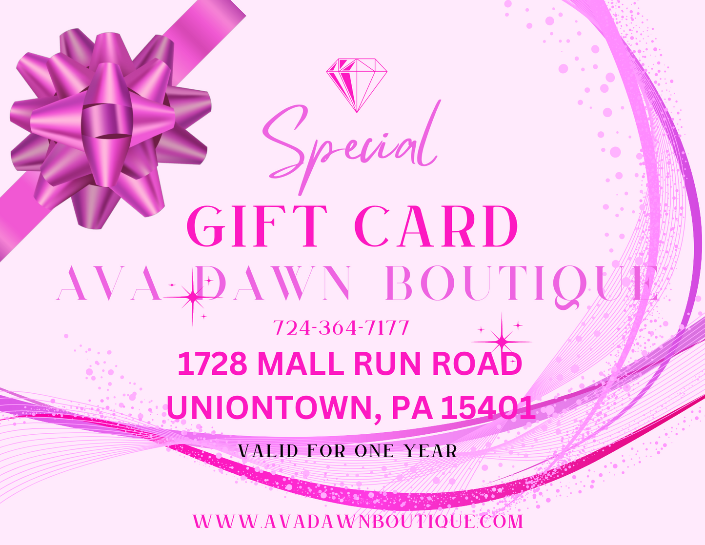 Ava Dawn Boutique Gift Cards
