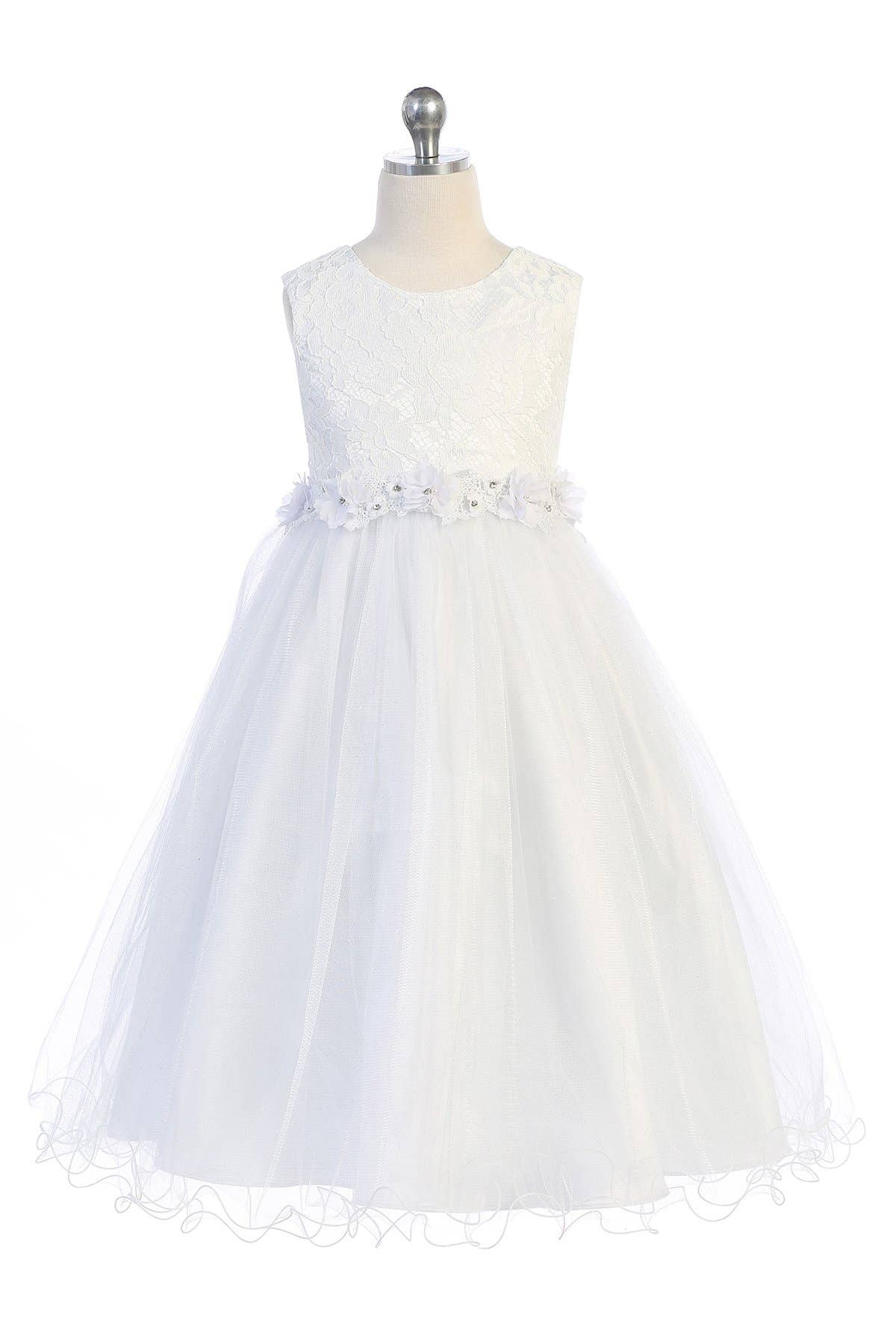 Lace Glitter Tulle Dress