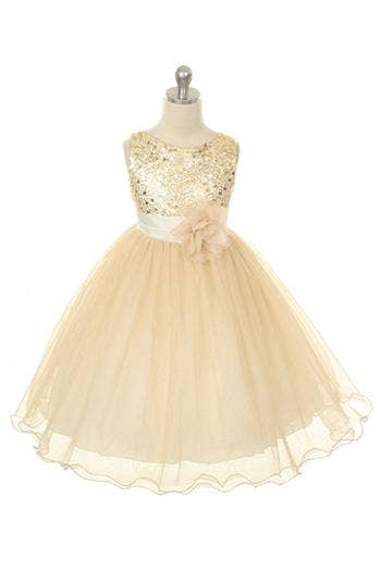 Sequin Girl Party Dress